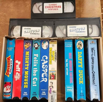 Photo of free Children's cartoon VHS (Jennersville) #1