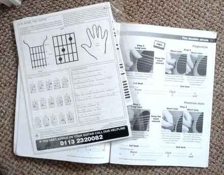 Photo of free Classical guitar "learn to play" pamphlets (Bridlington YO16) #2