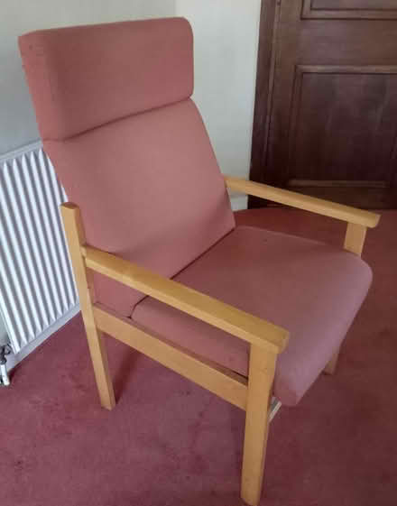 Photo of free Upright armchair (TN8 near Cowden/Cowden Pound) #1