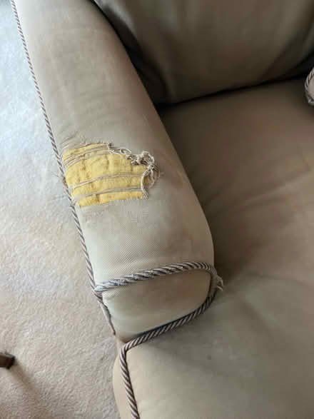 Photo of free Sofa, chair + ottoman (Fairfax-Willow Springs) #3