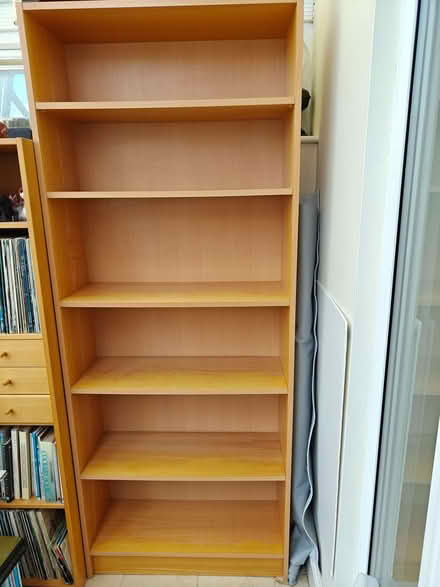 Photo of free Large tall bookcase in Beach (Broadwater SG2) #1