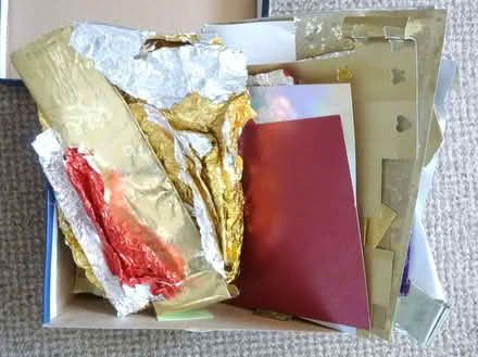 Photo of free Coloured foils and patterned paper. (Bridlington YO16) #1