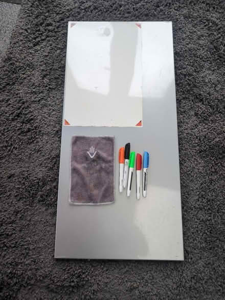 Photo of free Ikea metal magnetic noticeboard (SE27) #1