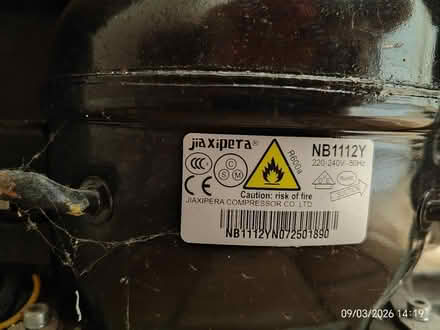 Photo of free Fridge Freezer with slow gas leakag (NR18) #3