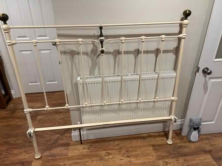 Photo of free Cast iron ornate bedstead frame (Burgess hill RH15) #1