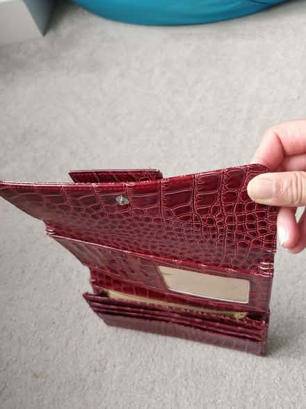 Photo of free Red Faux Leather Purse/Card Holder (Coulsdon CR5) #2