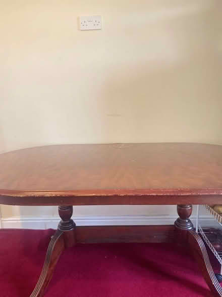 Photo of free Solid wooden table (Warwick) #1