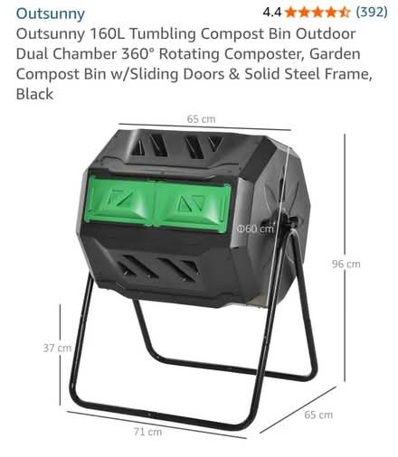 Photo of free Rotating Composter (Shenley) #2