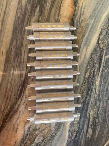 Photo of free 10 linear LED R7 lightbulbs (Clerkenwell, EC1R) #1