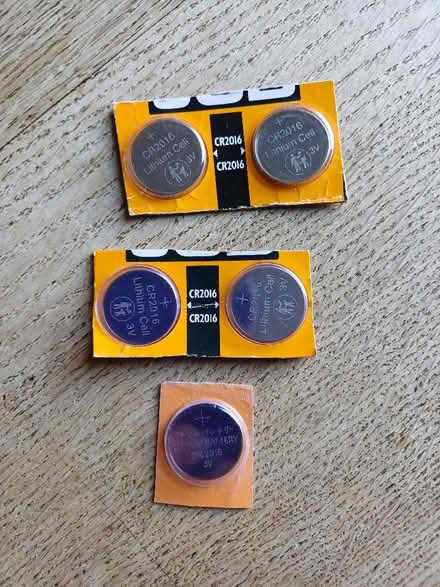 Photo of free Five CR2016 Batteries (CT7) #1