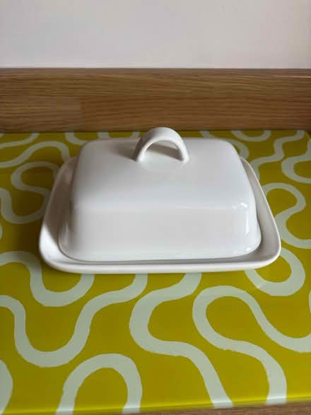 Photo of free White butter dish (Abingdon OX14) #1