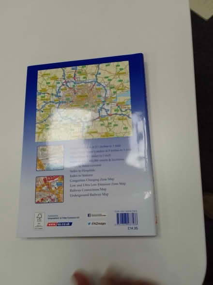 Photo of free A to Z London Map (manor park) #2