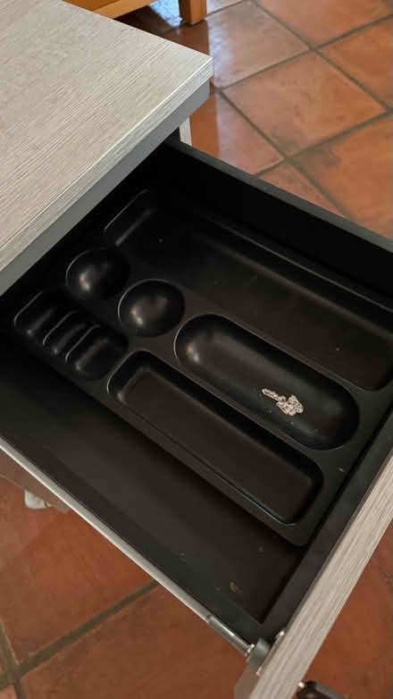 Photo of free Two draw filing cabinet (Sharnbrook) #3