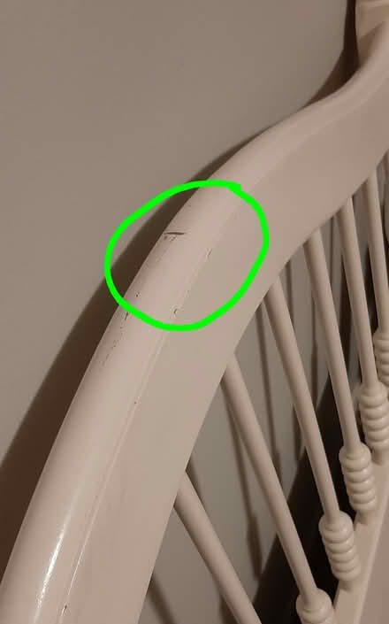 Photo of free Twin bed frame with side rails (Farmington Hills) #4