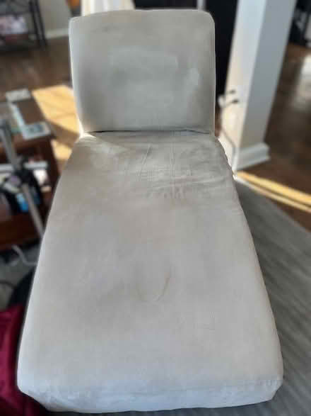 Photo of free Beige Upholstered Chaise Lounge (Mayo/Edgewater) #1