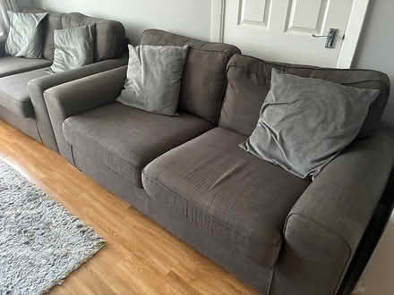 Photo of free X2 Two Seater Sofas (Cotgrave NG12) #1