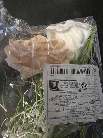 Photo of free Mixed lot of fake flowers (SG18) #4