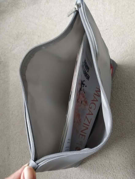 Photo of free Old Grey Emirates Zip bag, A4 size (Coulsdon CR5) #1