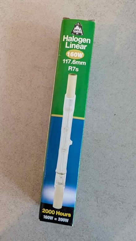 Photo of free Halogen linear 160w bulb (St Albans AL1) #1
