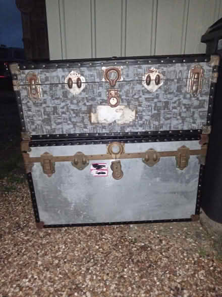 Photo of free 2 storage boxes (St Leonards on Sea TN37) #1