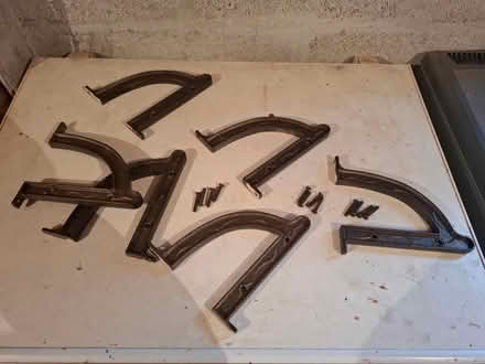 Photo of free Shelf brackets and screws (Threemilestone Truro) #3