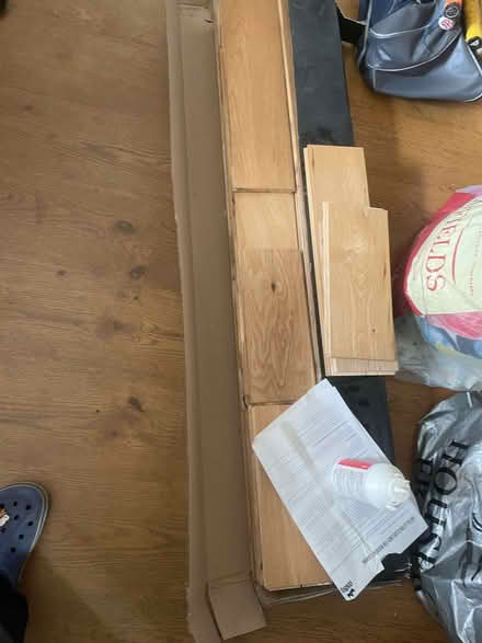 Photo of free Pack of natural oak flooring (Dutton PR3) #1
