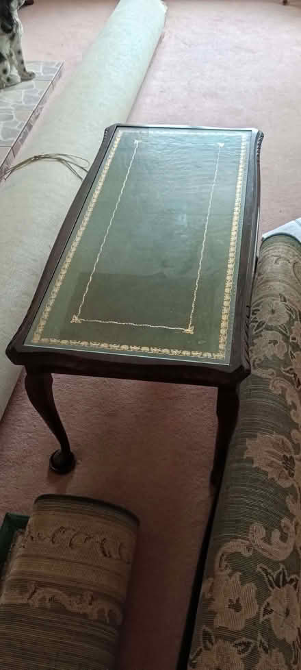 Photo of free Glass topped coffee table (Mickleton GL55) #1