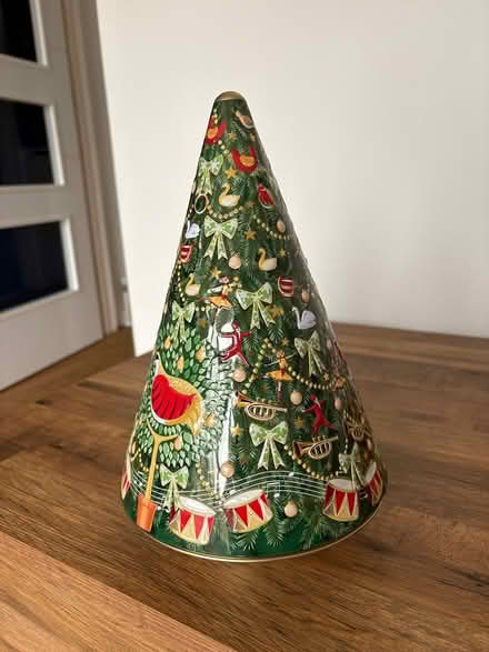 Photo of free Christmas tree shaped biscuit box (Surbiton KT5) #1