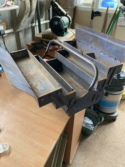 Photo of free Old metal tool box (Ormskirk L39) #1