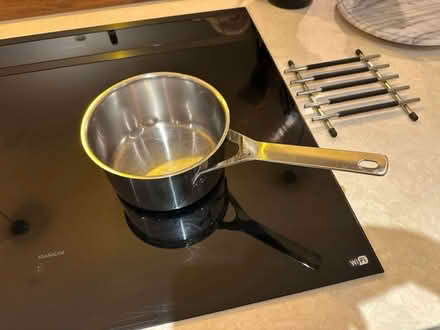 Photo of free 19 cm stainless pan with lid (Ingatestone CM4) #1