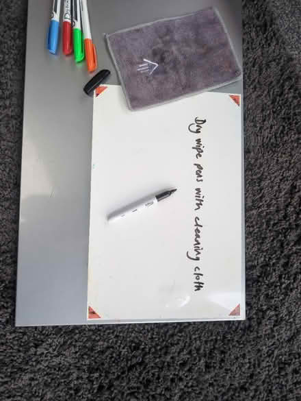 Photo of free Ikea metal magnetic noticeboard (SE27) #2