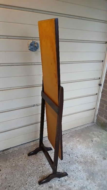 Photo of free Full length mirror in wooden stand (Lexden CO3) #2