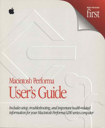 Photo of free Macintosh Perfoma 6200 user guide (Fords Farm RG31) #1
