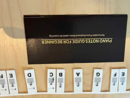 Photo of free Piano or Keyboard Removable Notes (Knaresborough HG5) #2