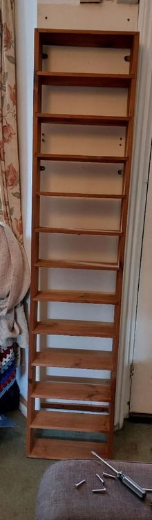 Photo of free Tall Shelves/CD Rack (CT1) #1