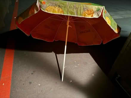 Photo of free Beach umbrella, adjustable length (Valencia Avenue, Sunnyvale) #1