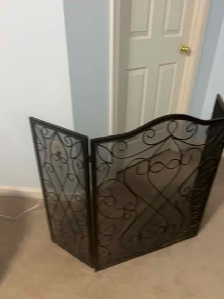 Photo of free Three panel fireplace screen (Damascus,MD) #2