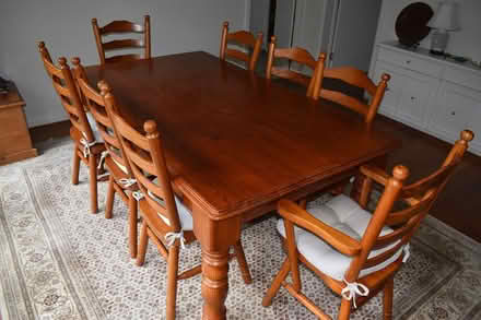 Photo of free Dining Table and eight chairs (Castlecrag 2068) #4