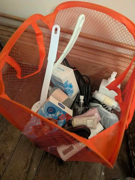 Photo of free Red basket of assorted items (Long Eaton NG10) #1