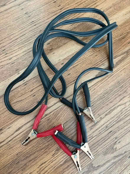 Photo of free Jumper cables 10 feet (Dimond/Fruitvale) #1