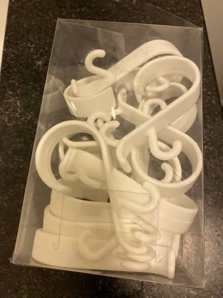 Photo of free Shower curtain hooks (East Somerville) #1