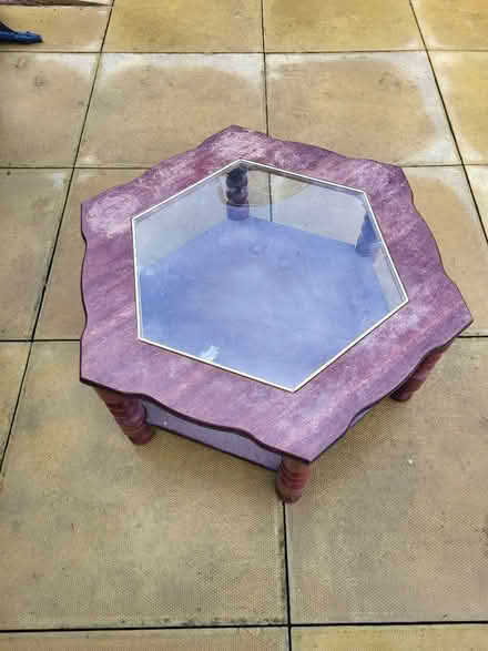 Photo of free Hexagonal coffee table (Norton Lees S8) #1