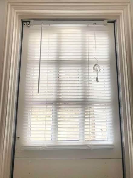 Photo of free White Vynil Blind W: 60 xL:150cm (E5) #1