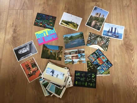 Photo of free Unused picture postcards (Riseley, Bedford) #1