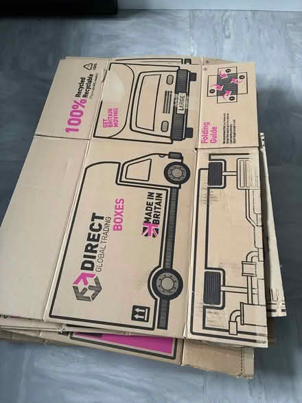 Photo of free 9 packing boxes - in good condition (Stroud GL5) #1