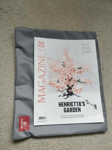 Photo of free Old Grey Emirates Zip bag, A4 size (Coulsdon CR5) #2