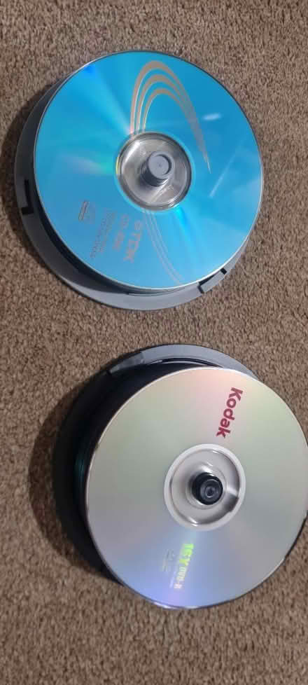 Photo of free Unused blank CD and DVD (hanwell W7) #1