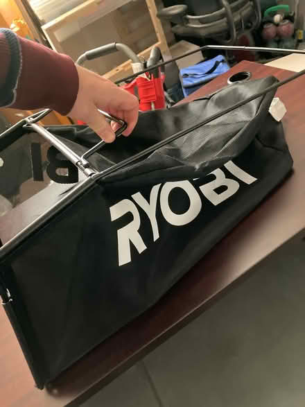 Photo of free Ryobi grass catcher (El Sobrante, CA) #1