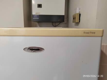Photo of free Fridge Freezer with slow gas leakag (NR18) #1