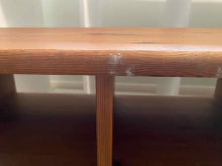 Photo of free Wooden IKEA Leksvik shoe storage bench (Peachcroft OX14) #2